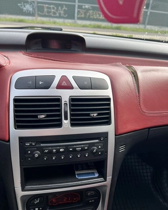 Peugeot 307 CC cena 7500 przebieg: 206343, rok produkcji 2005 z Łódź małe 497